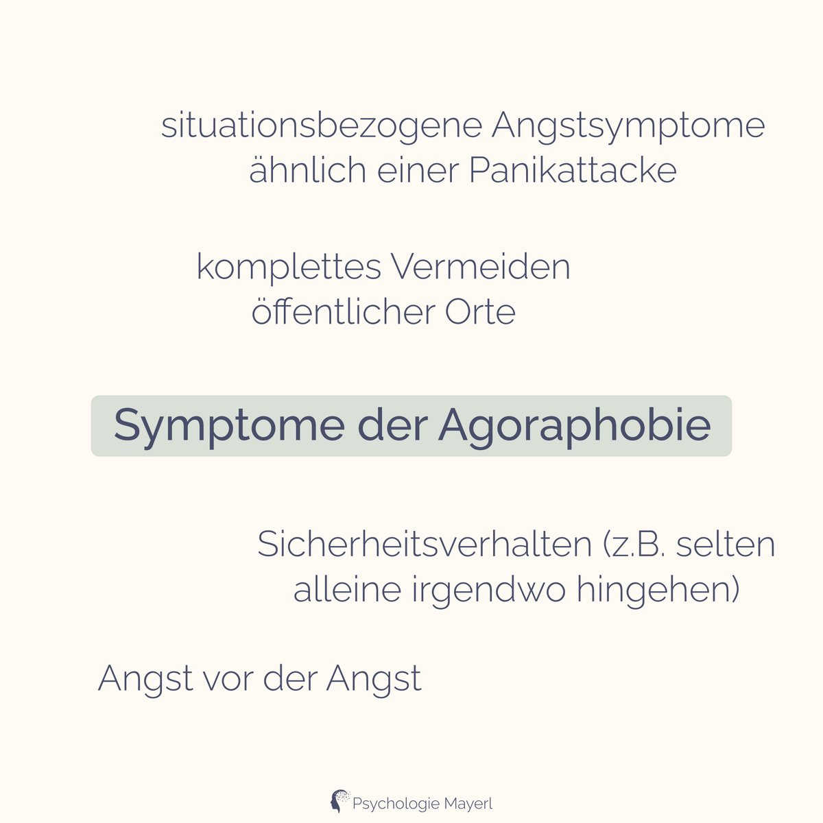 Agoraphobie Panikattacken Panikstörung Angststörungen Psychologe Graz Hannes Mayerl