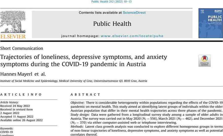 Psychologische Praxis Graz Einsamkeit Angst Panik Geidorf